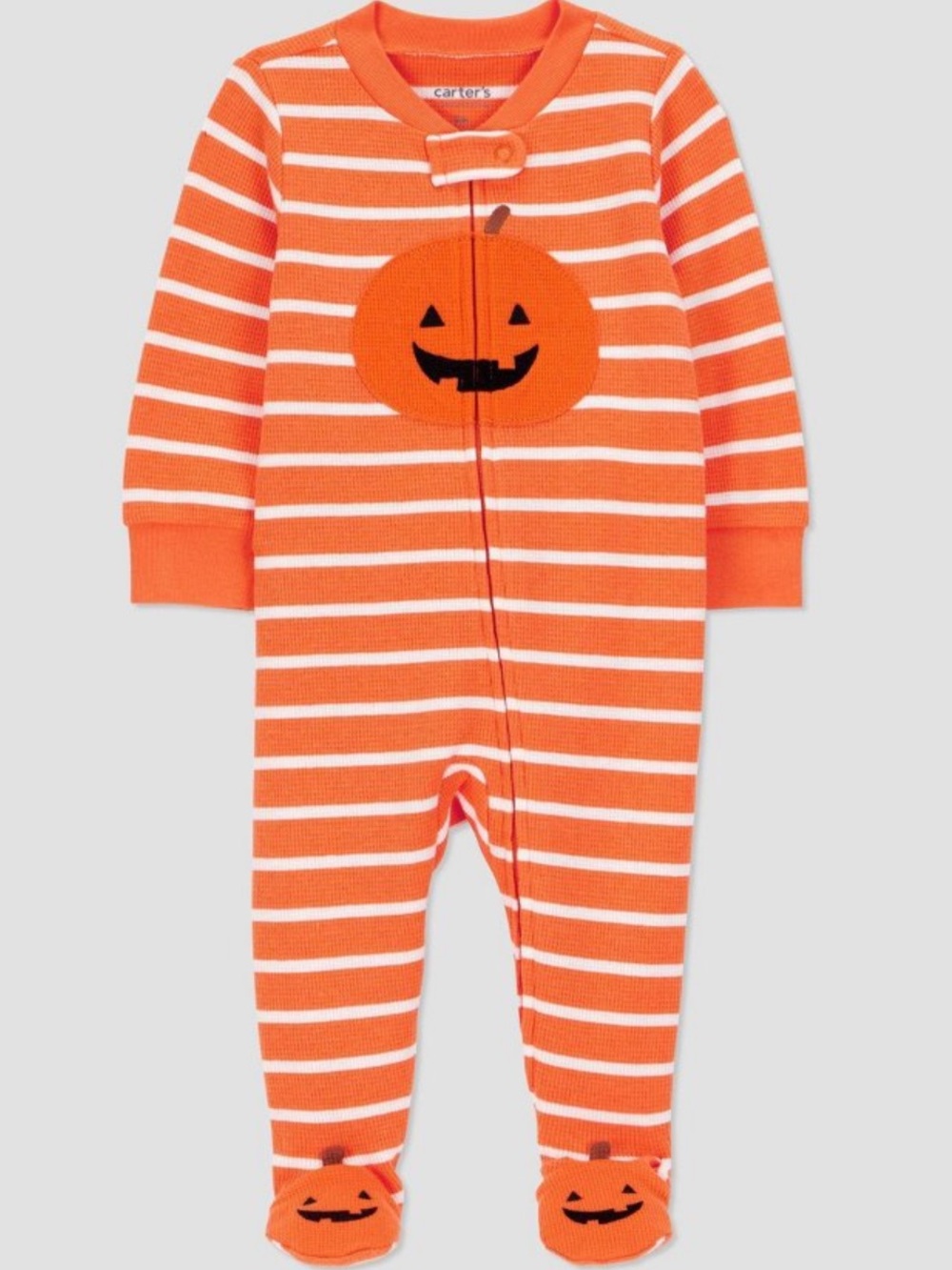 🖤🎃 NWT Carter’s Baby Pumpkin Sleeper - Newborn - Halloween 🎃🖤